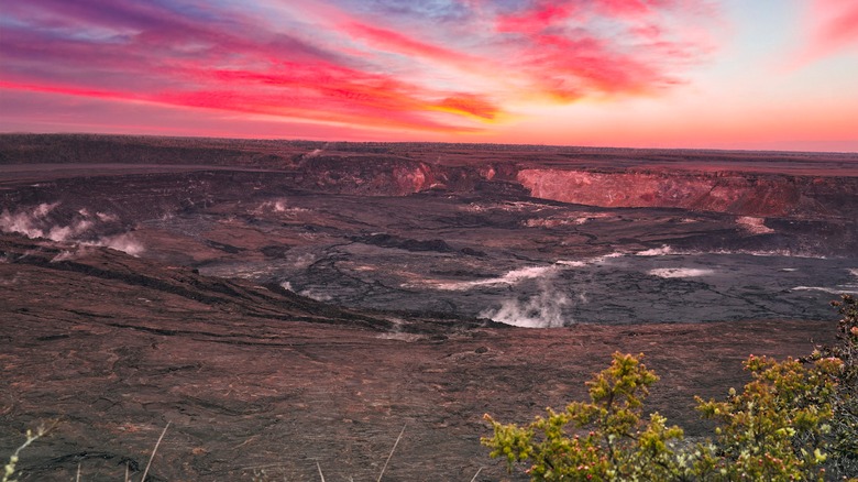 Volcano at Hawaii Volcanoes National Park