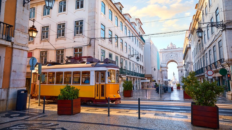 Lisbon Portugal tram