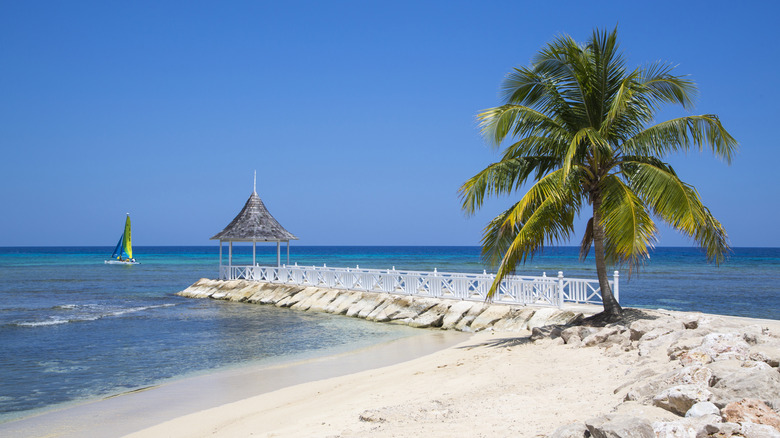 Jamaican beach