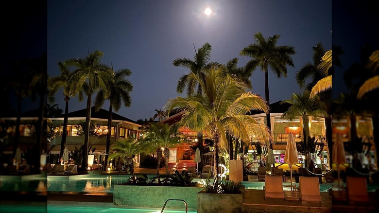 Pool and cottages at Couples Negril, Jamaica