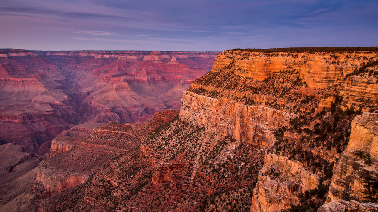 View of the Grand Canyon from El Tovar Hotel