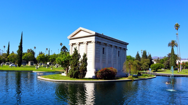 Mausoleam at Hollywood Forever Cemetery