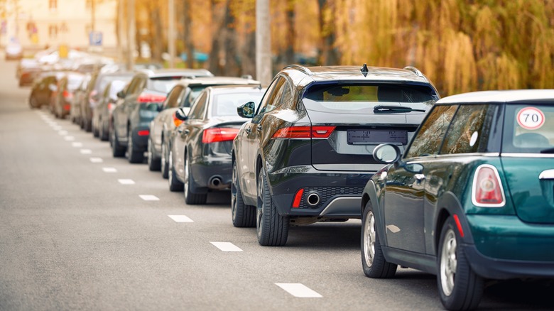 Overcrowded parking 