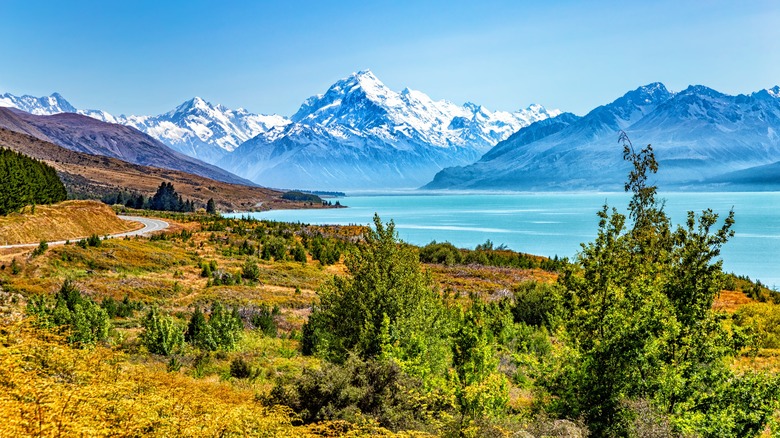 Lake Pukaki in New Zealand