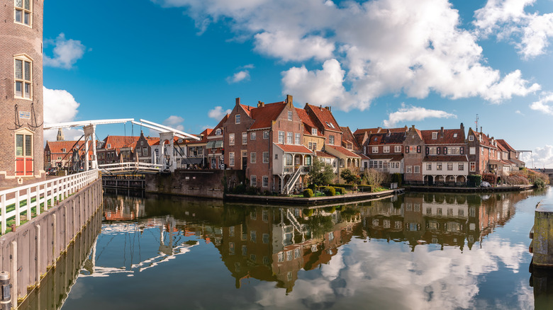 Reflective view of Enkhuizen