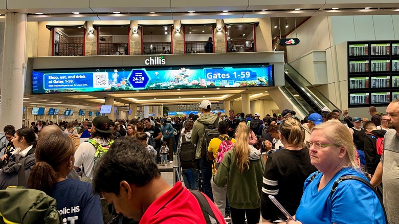 Inside MCO airport