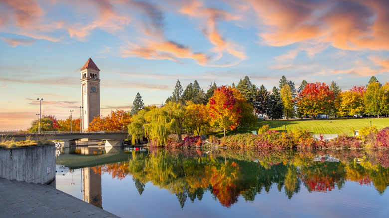 Spokane Riverfront Park vista