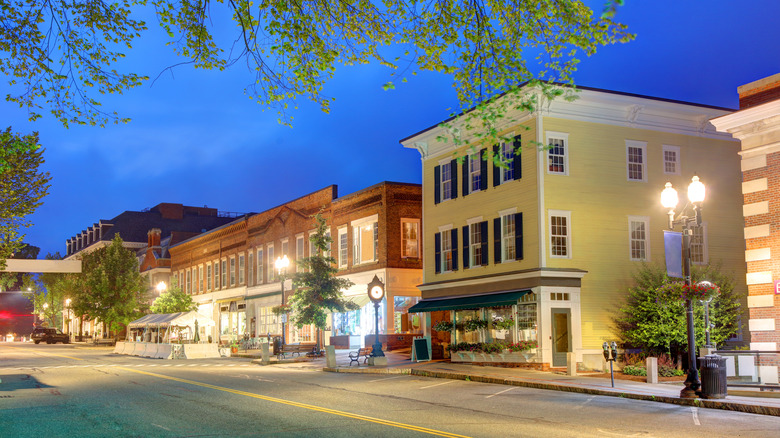 Hanover downtown street New Hampshire