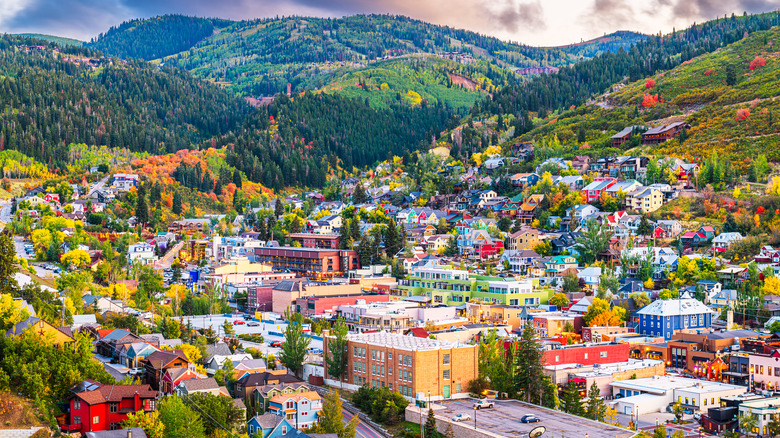 Park City in autumn