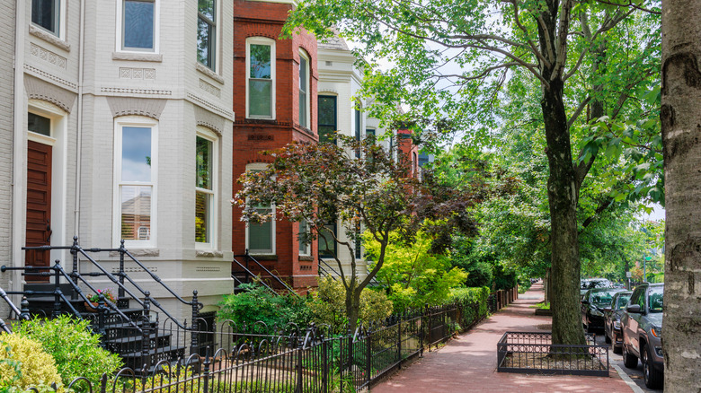 Capitol Hill neighborhood in DC