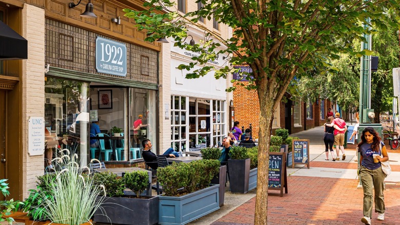 Coffee shop in Chapel Hill, North Carolina