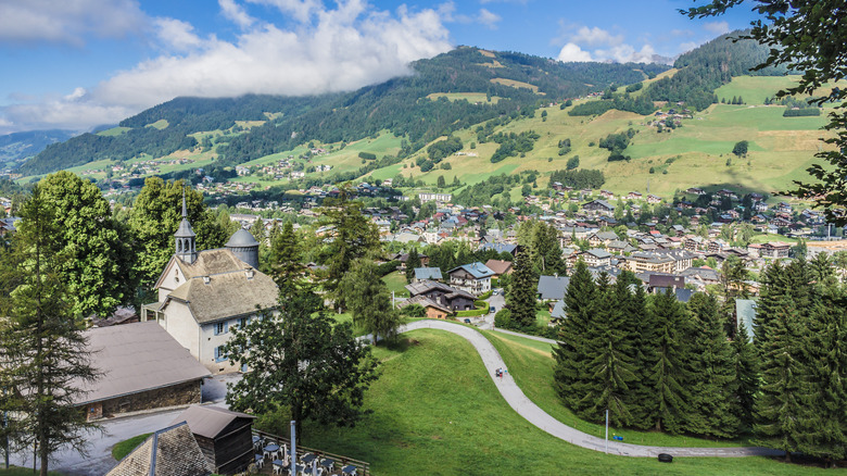 View from Megève