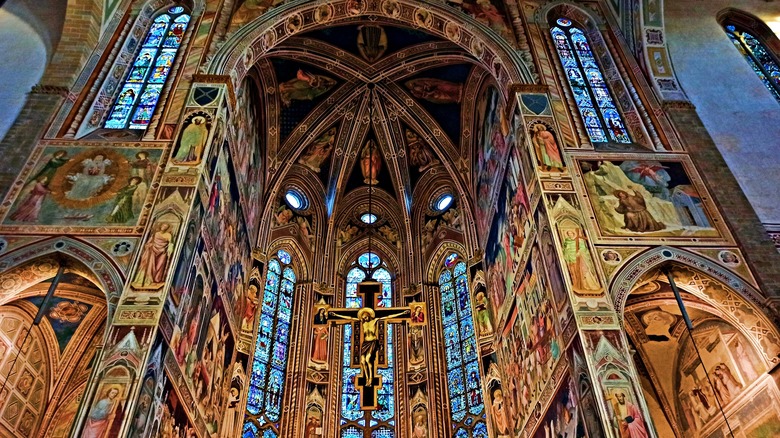 Basilica of Santa Croce interior