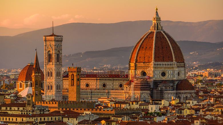 Florence at sunset