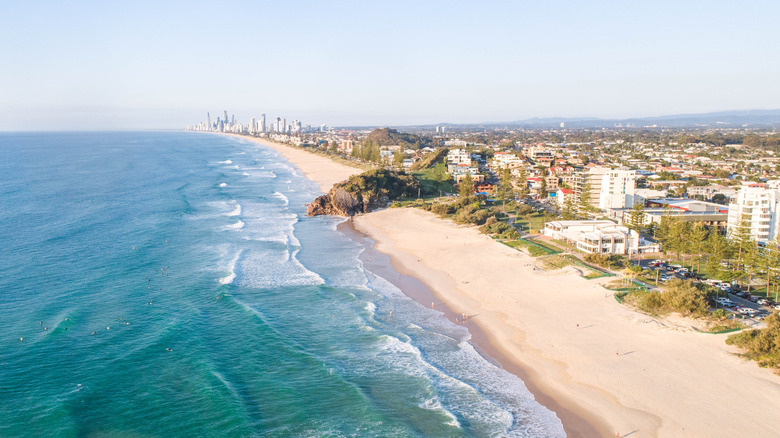 Headland at Burleigh Heads Beach