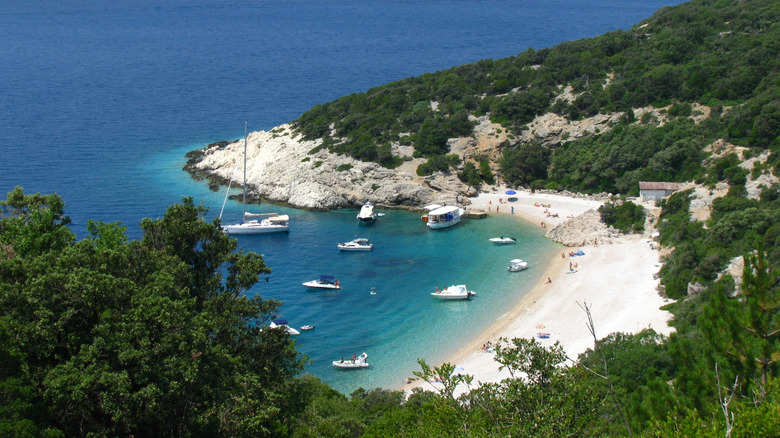 Sveti Ivan Beach aerial