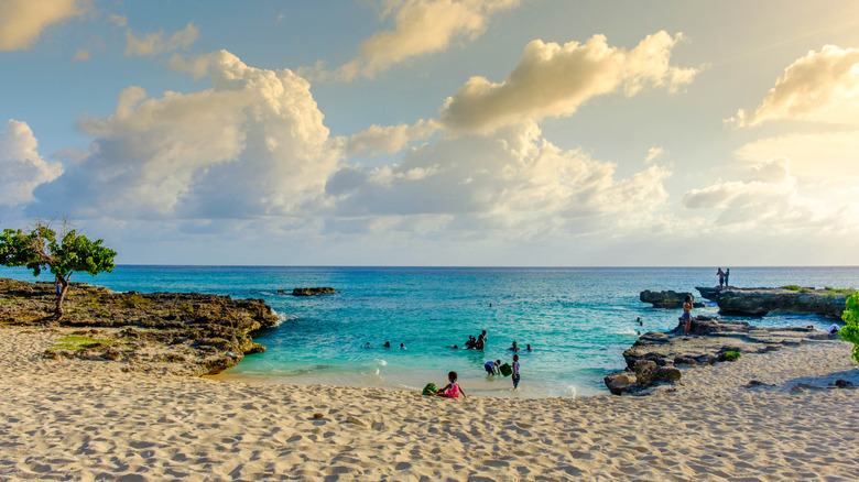 people swimming at Smith Cove