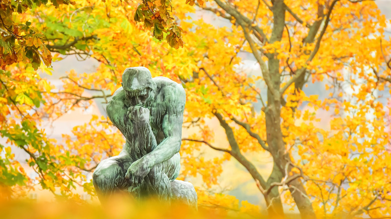 Thinker Statue in Stockholm