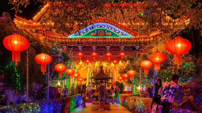 Temple celebration in Georgetown, Penang