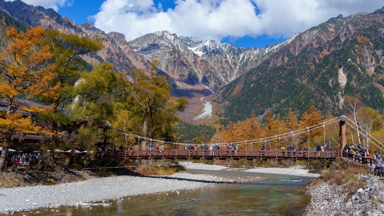 bridge in the mountains