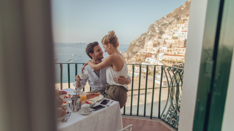 Couple in Italy 