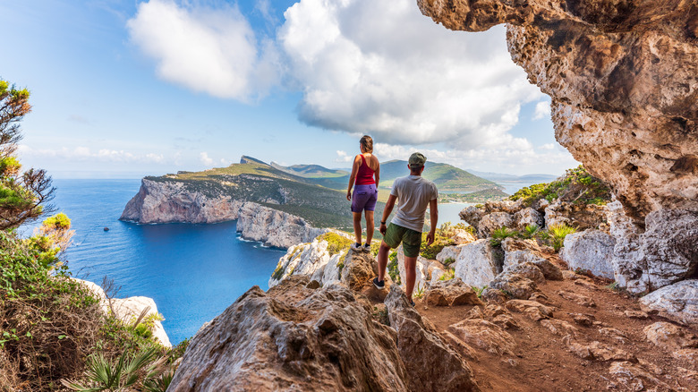 Couple in Sardinia