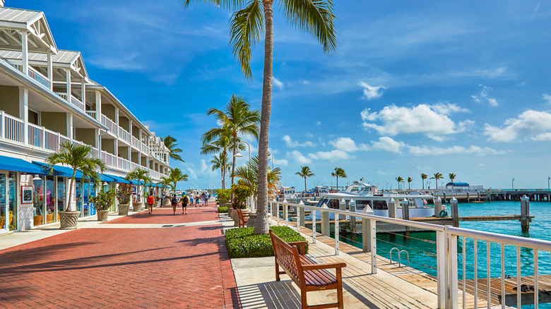 promenade in Key West