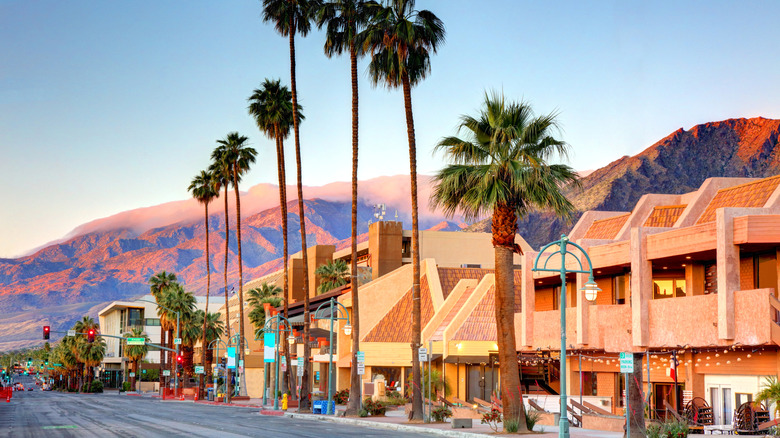 street in Palm Springs