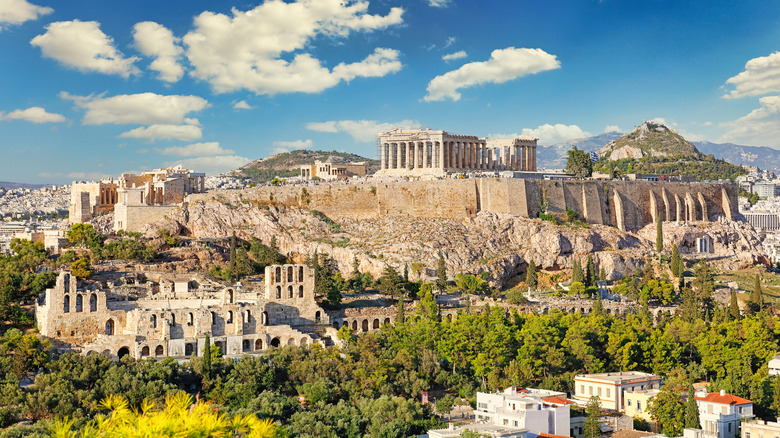 The Parthenon in Athens