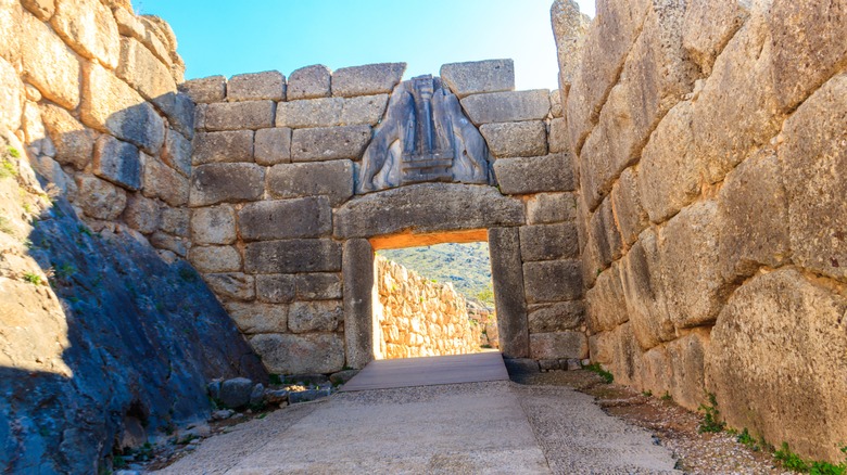 Entrance to Mycenae citadel