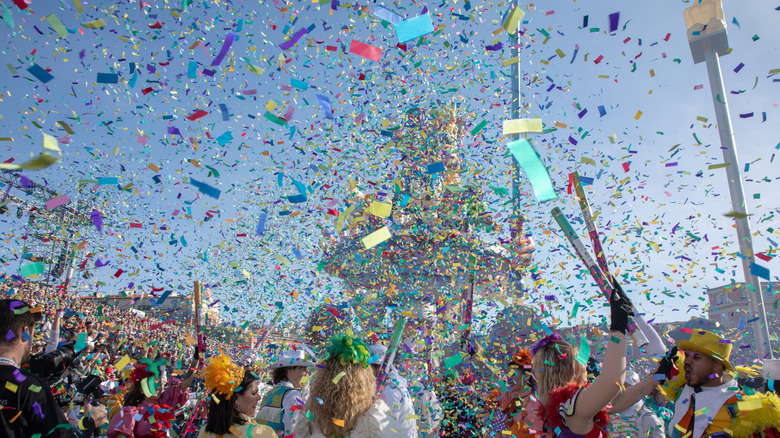 Flower festival in Nice, France