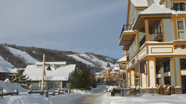 Early morning at Blue Mountain Resort