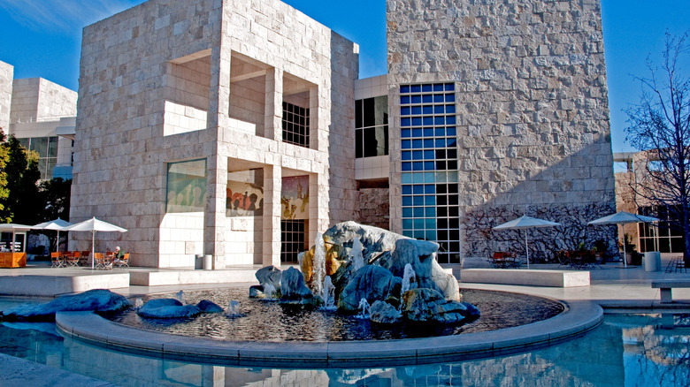 Getty Center entrance