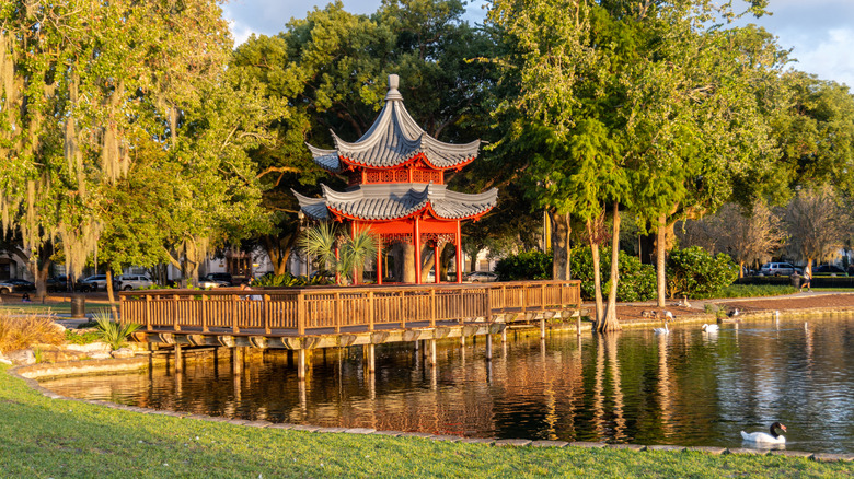 Chinese Ting at Orlando's Lake Eola Park