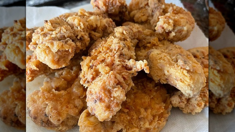 Fried chicken plate