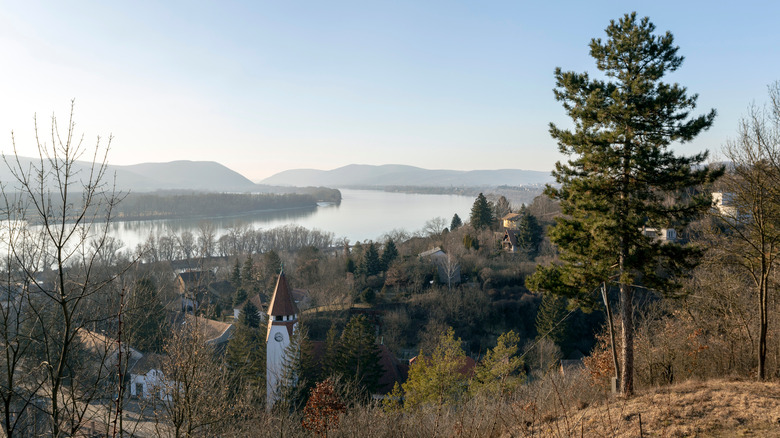 Danube Bend view from Zebegény