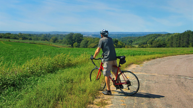 Open terrain of Driftless area