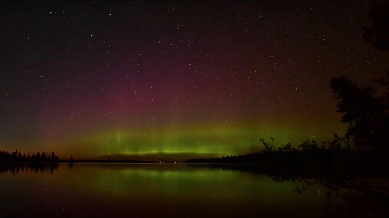 Northern Lights at Isle Royale