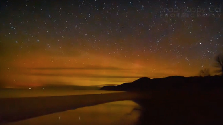 Sleeping Bear Dunes' Northern Lights