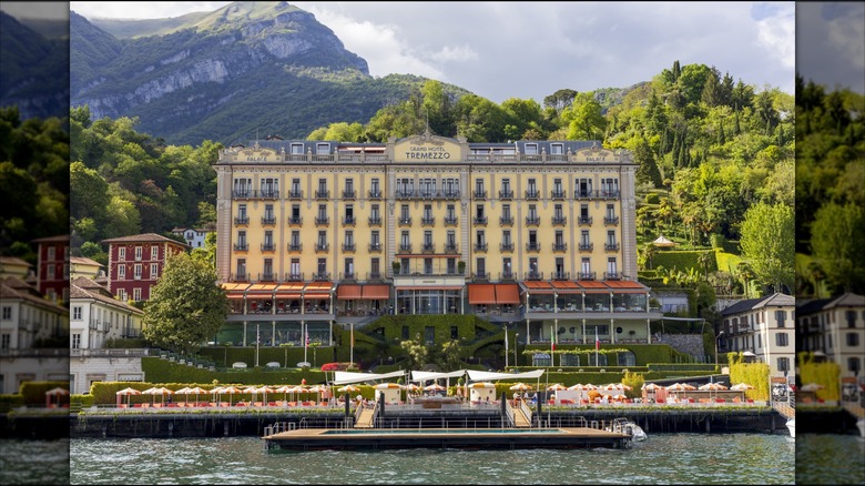 Exterior of Grand Hotel Tremezzo