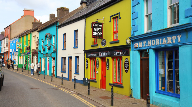 Colorful streets of Dingle