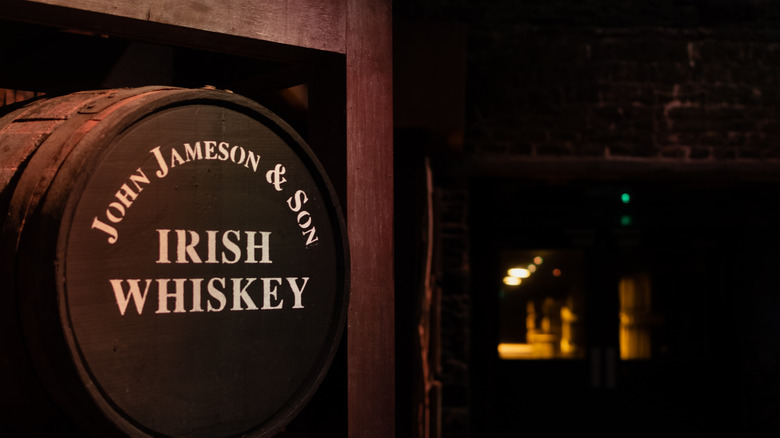 Jameson whisky barrel