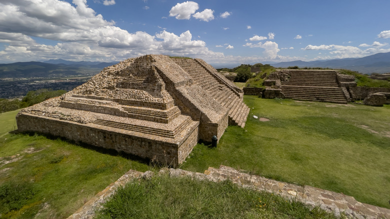 Monte Albán pyramid