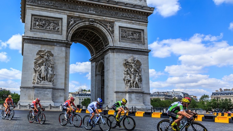 Bikers in Paris