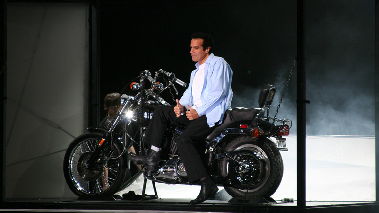 David Copperfield at show