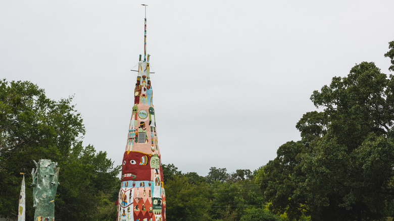 The iconic Galloway totem pole