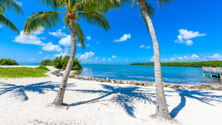 A beautiful view of Sombrero Beach in