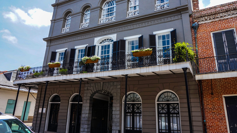 French Quarter LaLaurie house