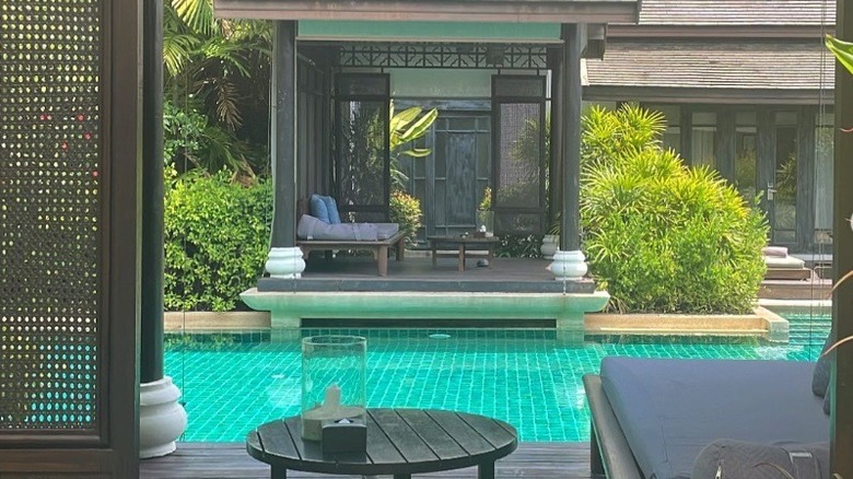 Poolside rooms at Anantara Lawana