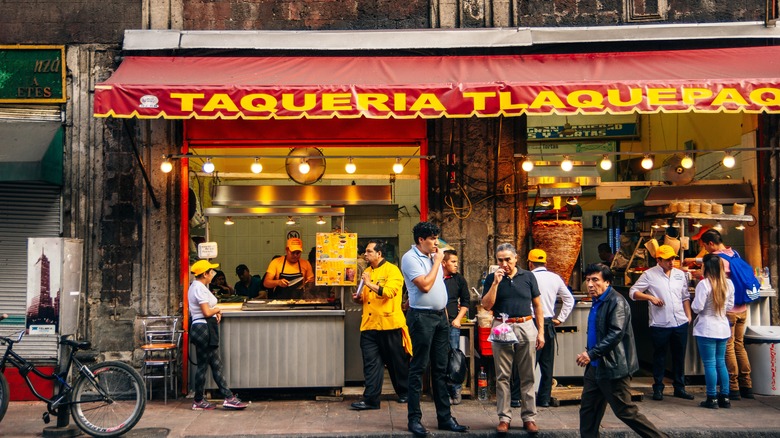 taqueria in Mexico